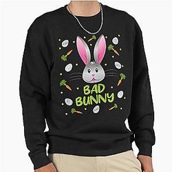 Bad Bunny Easter Rabbit Egg Hunt Funny Hoodie