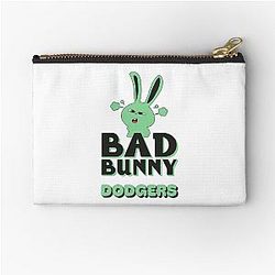 Bad Bunny Dodgers - Bunny Love Angry Rabbit - Funny Zipper Pouch