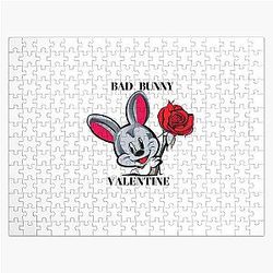 Bad Bunny Valentine's Day Jigsaw Puzzle T-shirt