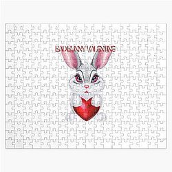 Bad Bunny Valentine Jigsaw Puzzle