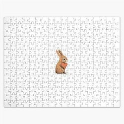 Bad Bunny Valentine Jigsaw Puzzle