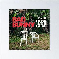 Bad Bunny DTMF Album Poster