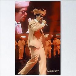 Bad Bunny Concert Poster