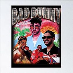 Bad Bunny Poster