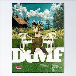 Retro Style Bad Bunny Poster