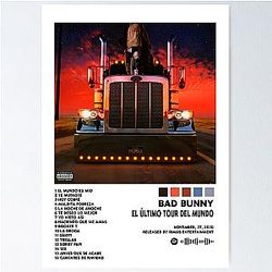 Bad Bunny - EL ULTIMO TOUR DEL MUNDO Poster