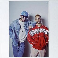 Bad Bunny and Mora Poster – Brought by Le Mailing