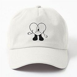 Bad Bunny new tattoo Black Dad Hat