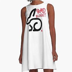 bad bunny 2021 A-Line Dress