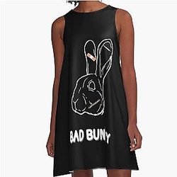 Bad Bunny A-Line Dress