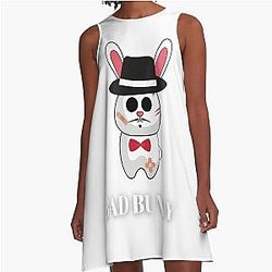 Bad Bunny A-Line Dress