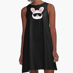 Bad Bunny A-Line Dress
