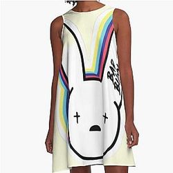 Bad Bunny A-Line Dress