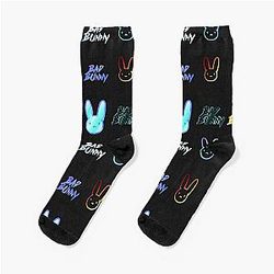 Bad Bunny Fan Collage Socks