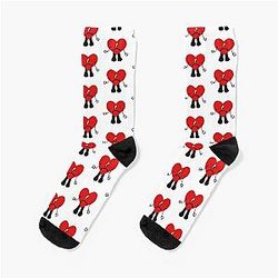 Red Heart Bad Bunny Socks