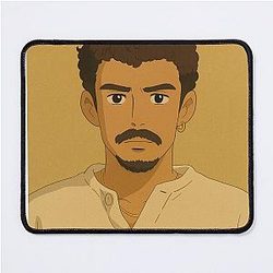 Bad Bunny Studio Ghilbi Artistic Illustration Mouse Pad