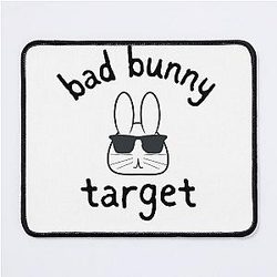 Target Funny Bad Bunny Mouse Pad