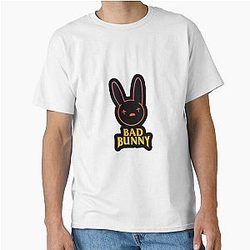 Bad Bunny Reggaeton Singer Logo Classic T-Shirt