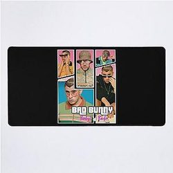 Art Bad Bunny Desk Mat