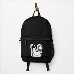 Bad Bunny Stickers Backpack