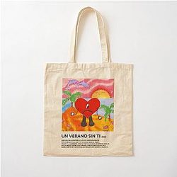 Bad Bunny Un Verano Sin Ti Merch Cotton Tote Bag