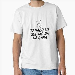 Bad Bunny Lyrics Classic T-Shirt