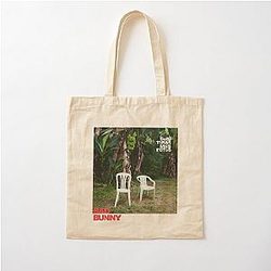 Bad Bunny Debi Tirar Mas Fotos DMTF Cotton Tote Bag