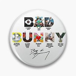 Bad Bunny pin