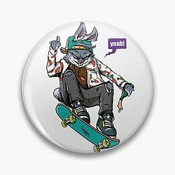 Bad Bunny Shirt, Bad Bunny Inspired Pin