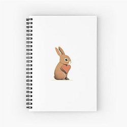 Bad Bunny Valentine Notebook