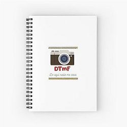 Bad Bunny Residency Nobody can get me out of here Spiral Notebook