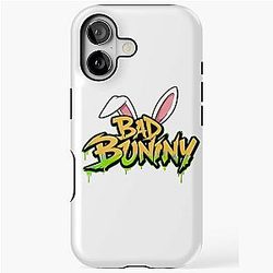 Bad Bunny Shirt　　 　Corazon Bad Bunny Merch Hat Jersey Designs iPhone Case