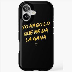 Yo hago lo que me gana iPhone Tough Case