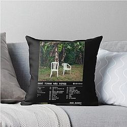 Bad Bunny Throw Pillow