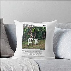 Bad Bunny Debi Tiar Mais Fotos Album Throw Pillow
