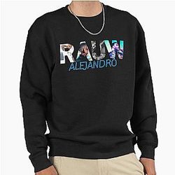 Rauw Alejandro Puerto Rican Rapper, website, Rauw Alejandro albums, Pullover Sweatshirt