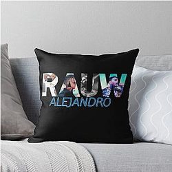 Rauw Alejandro Puerto Rican Rapper Websites Bad Bunny Rauw Alejandro Albums Throw Pillow