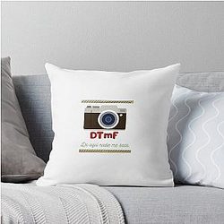 Bad Bunny Residency Nobody Can Get Me Out of Here Throw Pillow
