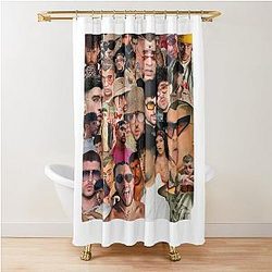 Bad Bunny Shower Curtain