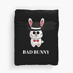 Bad Bunny Mafia Duvet Cover