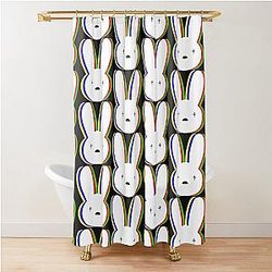Bad Bunny Shwer Curtain