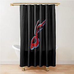 Bad Bunny Target Shower Curtain