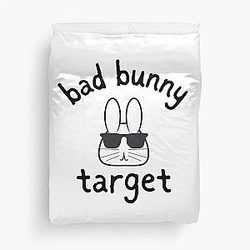 Bad Bunny Target Funny Duvet Cover