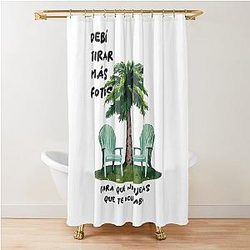 Bad Bunny Shower Curtain