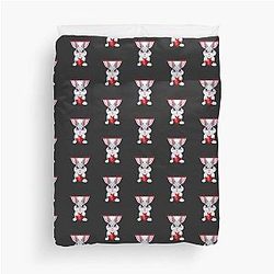 Bad Bunny Valentine Duvet Cover