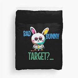 Bad Bunny Target Duvet Cover