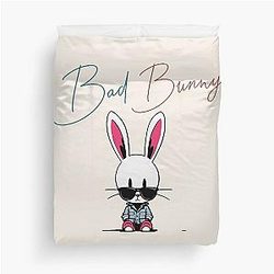 Bad Bunny Duvet Cover