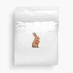 Bad Bunny Valentine Duvet Cover