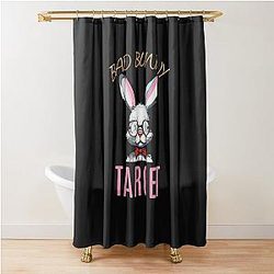 Bad Bunny Target Shower Curtain