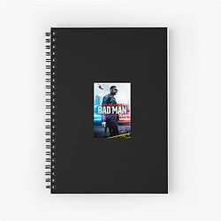 Bad Man Merch For Fans Bad Man Notebook